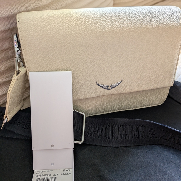 Zadig & Voltaire Ivory Crossbody Bag - Picture 1 of 10